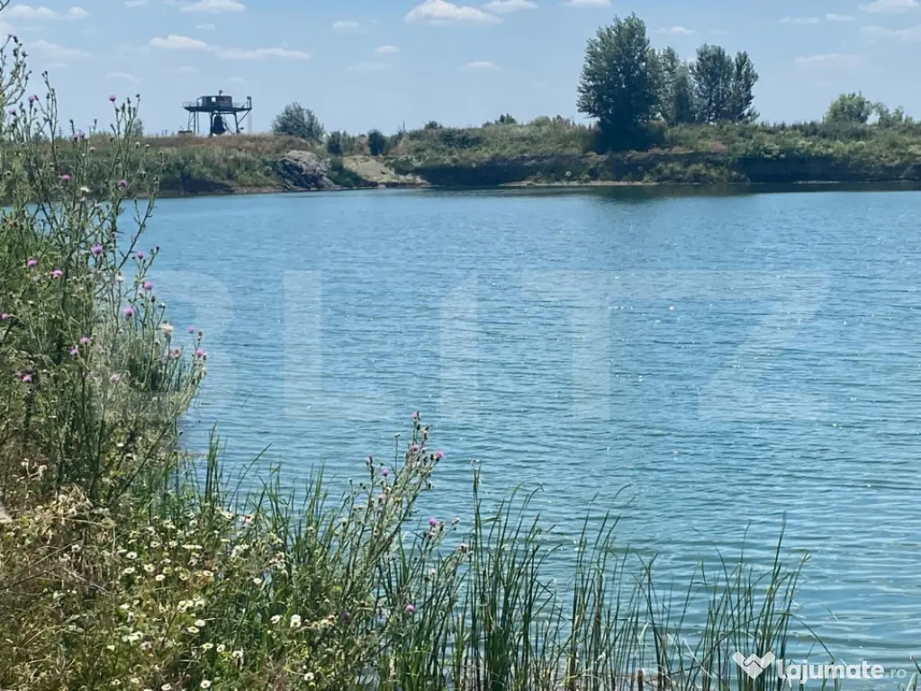Teren intravilan 4,76 ha cu 2 bălți de pescuit | Pitaru |