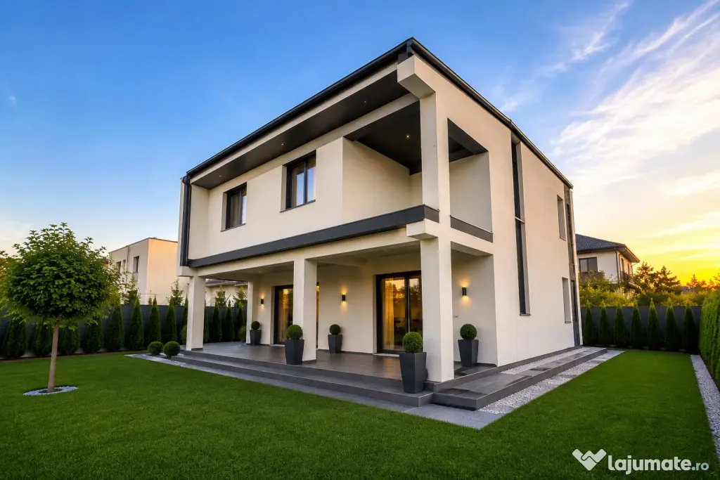 Vila exclusivista 325 mp, 391 mp teren, 5 camere, Chiajna