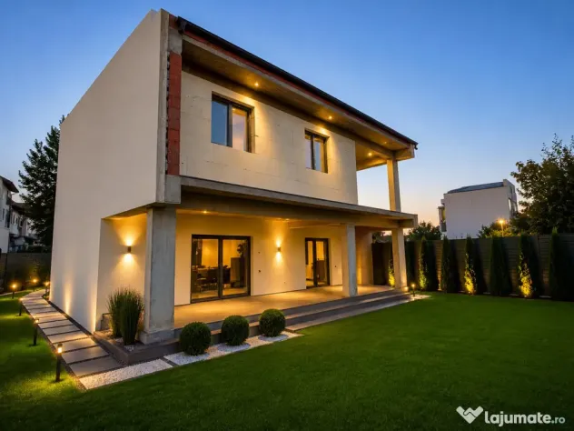 Vila exclusivista 325 mp, 391 mp teren, 5 camere, Chiajna