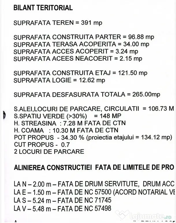 Vila exclusivista 325 mp, 391 mp teren, 5 camere, Chiajna