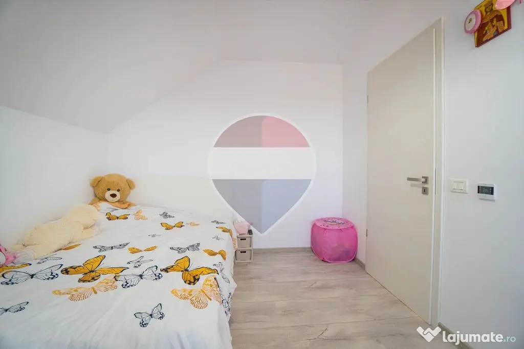0% comision | Casă nouă 106mp utili+terasă 20mp, teren...