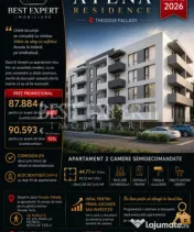 ⭐ Calitate Premium | Compartimentare Inteligenta | 2 camer 