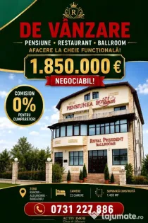 De – Cladire comerciala - Pensiune – Restaurant – B...