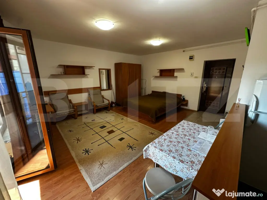 Apartament 1 cameră | Florești | 34 mp + terasă |