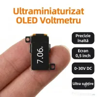 Mini Voltmetru Digital OLED Ultra Subtire inalta precizie DC 0-30V