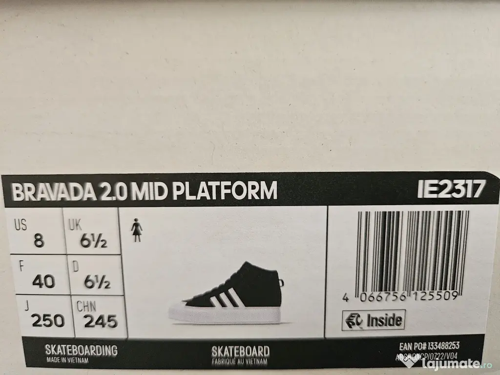 teneși negri adidas