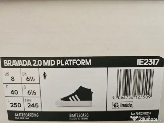 teneși negri adidas