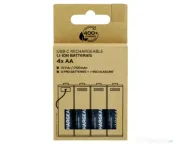 Acumulatori reincarcabili Li-Ion AA 1,5V Litiu Lithium USB C 