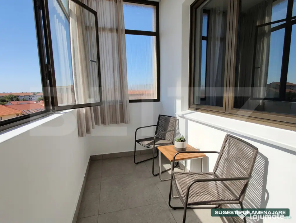Apartament 2 camere, 53,26 mp, zona Rogerius - Oradea (Bihor)