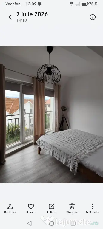 Închiriez apartament 2 camere 3 minute de shopping city Selimbar