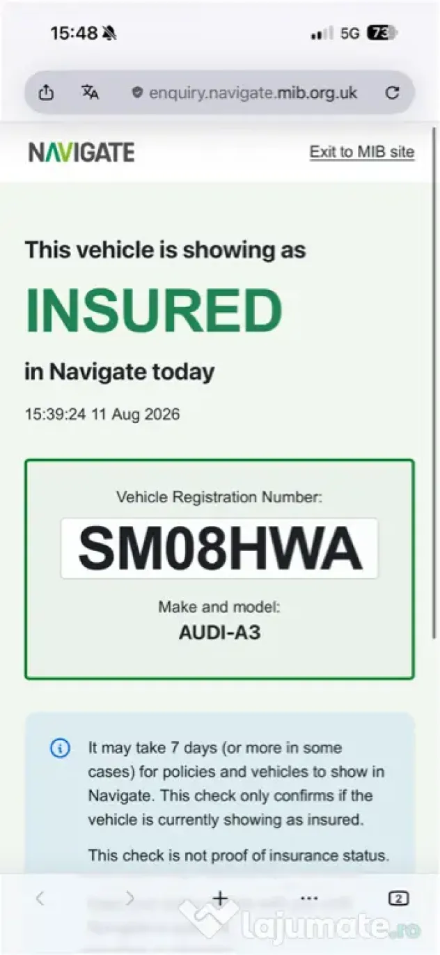 2008 AUDI A3 1.8 TFSI Cabrio, Piele, Masina top Acte val. UK