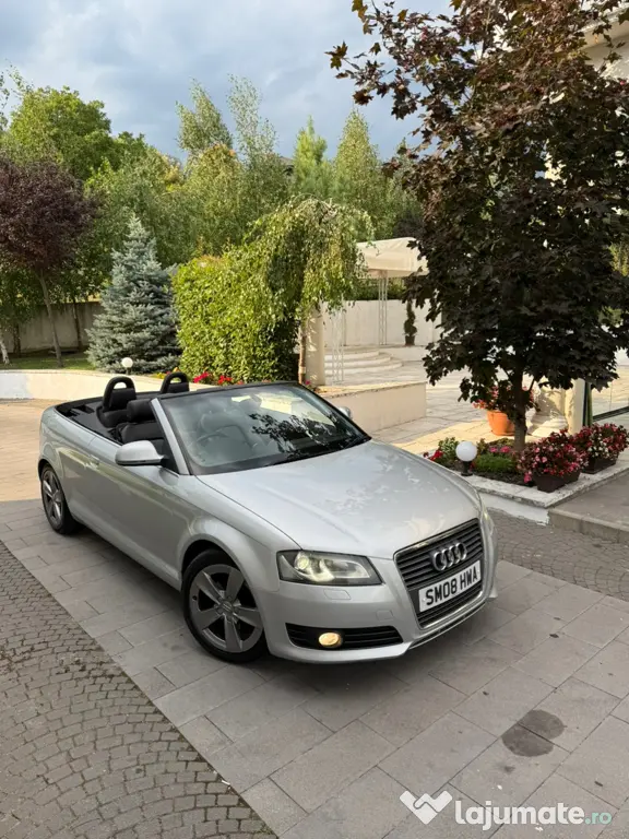2008 AUDI A3 1.8 TFSI Cabrio, Piele, Masina top Acte val. UK