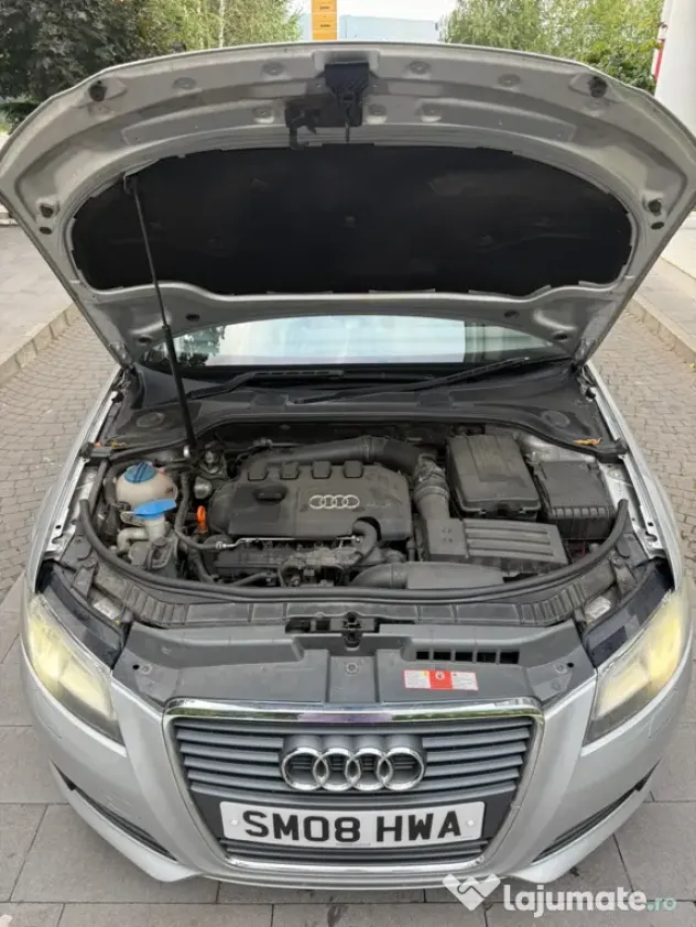 2008 AUDI A3 1.8 TFSI Cabrio, Piele, Masina top Acte val. UK