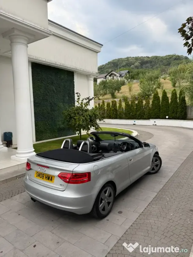 2008 AUDI A3 1.8 TFSI Cabrio, Piele, Masina top Acte val. UK