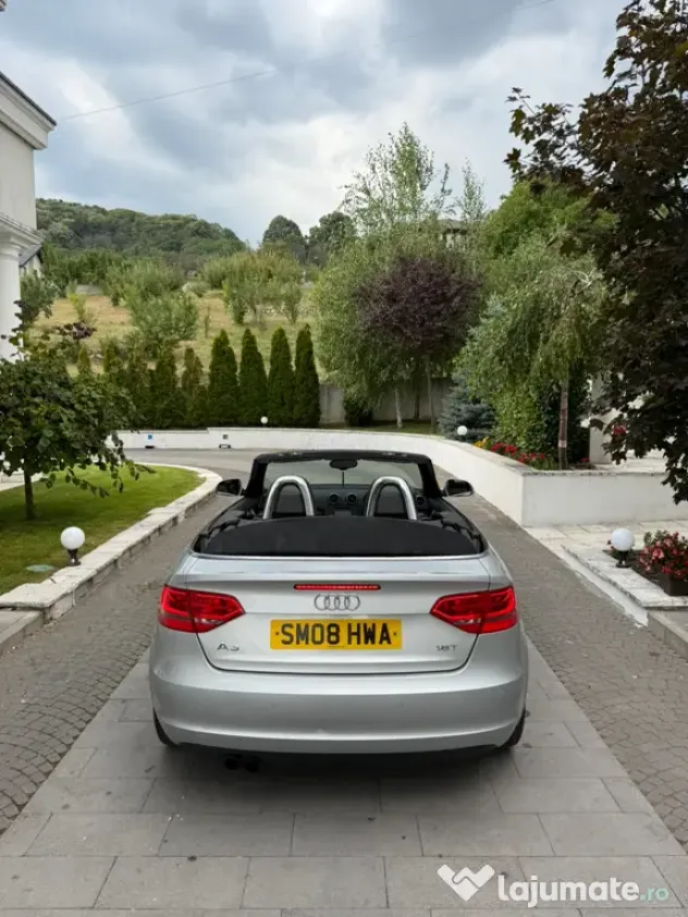 2008 AUDI A3 1.8 TFSI Cabrio, Piele, Masina top Acte val. UK