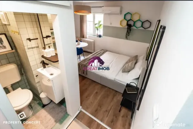 Garsoniera moderna de inchiriat – zona Alba Iulia, Sect...