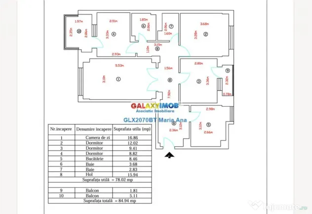 Apartament 4 camere, Ultracentral, Casa Cartii!