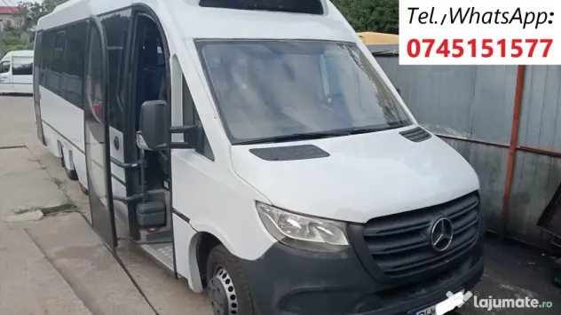 Microbuz Mercedes Benz Trituro, an 2019, Euro6, AC, 2997 cmc consum mic, 34 loc