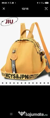 Vand rucsac nou 