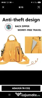 Vand rucsac nou 
