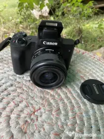 Vand Canon Eos M50 Mark 2 + Obiectiv