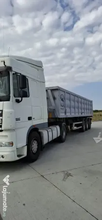 Vând ansamblu cap tractor Daf si semiremorca