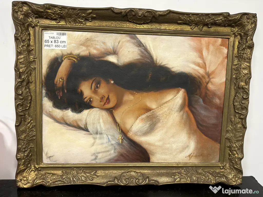 7 buc Tablou Vintage cu Rama decorativa; Tablouri Diverse Picturi