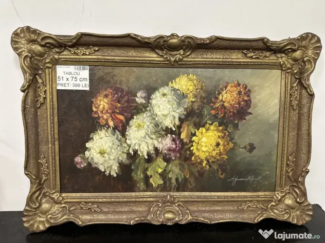 7 buc Tablou Vintage cu Rama decorativa; Tablouri Diverse Picturi
