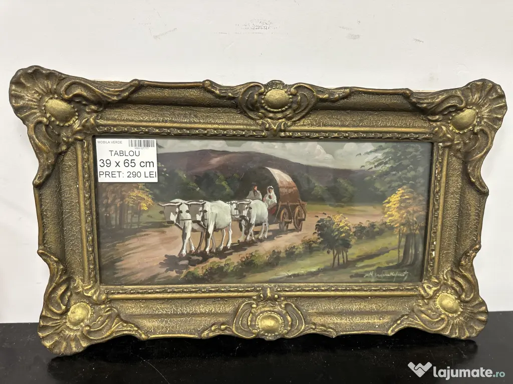 7 buc Tablou Vintage cu Rama decorativa; Tablouri Diverse Picturi