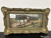 7 buc Tablou Vintage cu Rama decorativa; Tablouri Diverse Picturi