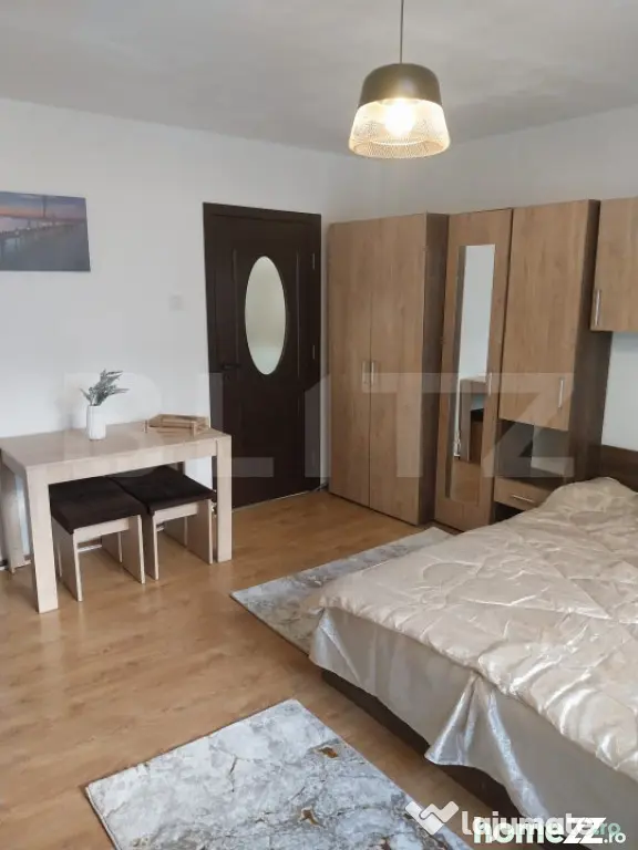 Garsonieră confort 1 sporit, 32 mp, parter, zona Zamca