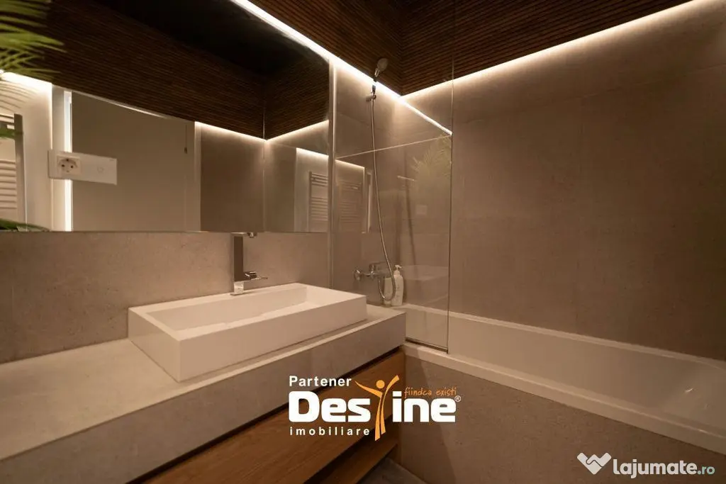 Apartament 2 camere 65 mp mobilat utilat premium