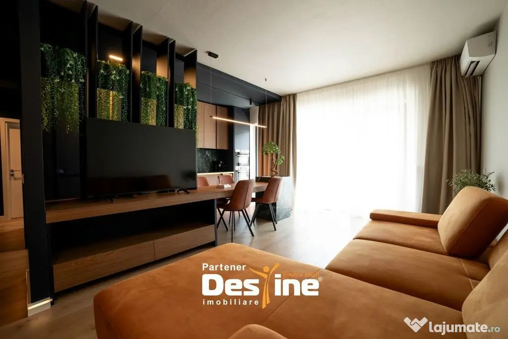 Apartament 2 camere 65 mp mobilat utilat premium