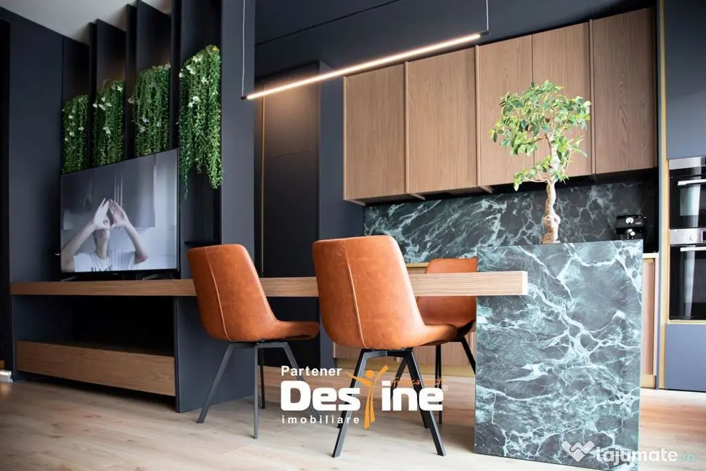 Apartament 2 camere 65 mp mobilat utilat premium