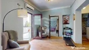 Apartament interbelic cu 3 camere, 124 mp, vis-à-vis de 