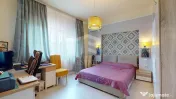 Apartament interbelic cu 3 camere, 124 mp, vis-à-vis de 