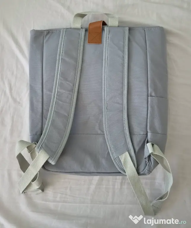 Rucsac gri, extensibil, nou. Kozel.