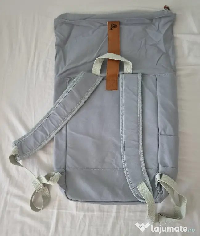 Rucsac gri, extensibil, nou. Kozel.