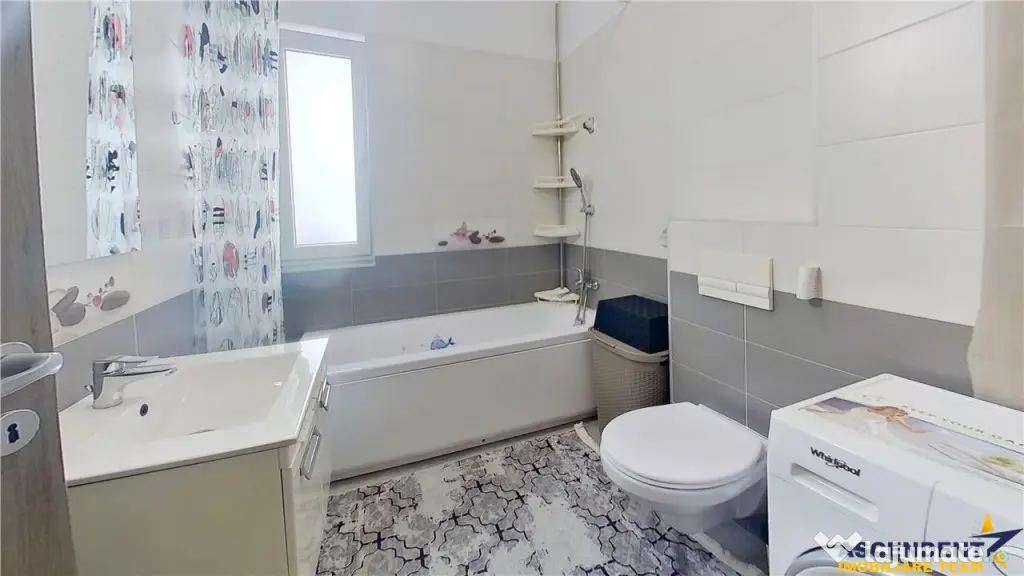 Apartament 2 camere decomandat mobilat si utilat, cu parcare