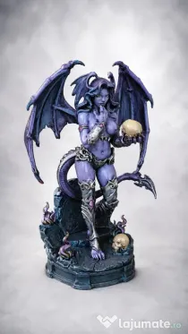 Figurine 3D Premium de Colecție – Dark Fantasy & Horror (Pictate Manual)