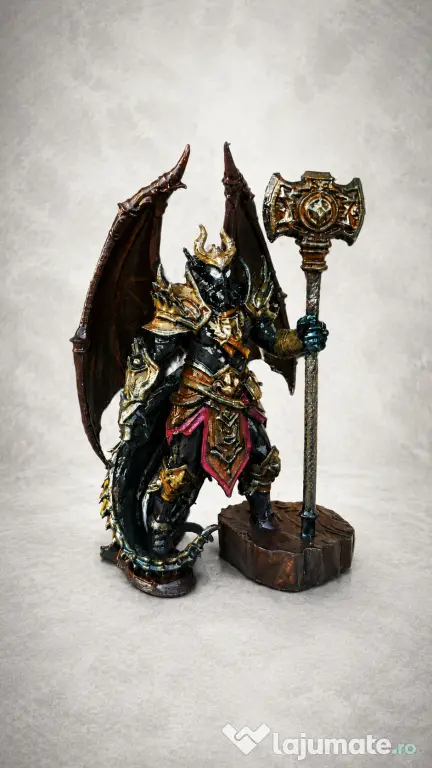 Figurine 3D Premium de Colecție – Dark Fantasy & Horror (Pictate Manual)