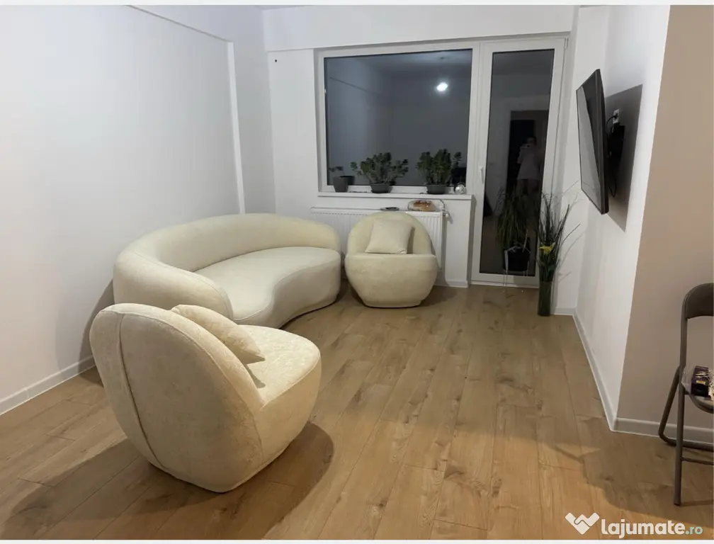 Canapea set cu 2 fotolii