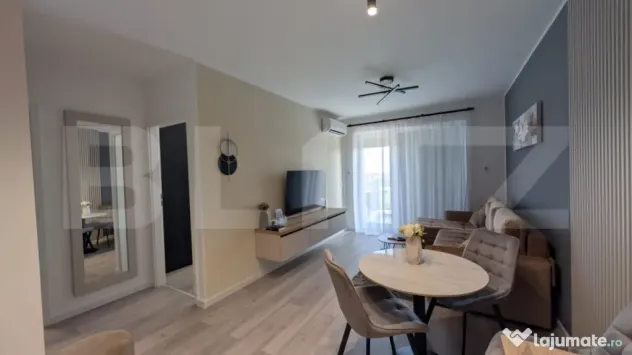 Studio modern cu terasă generoasă – construcție 2024