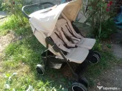 Cărucior dublu pentru gemeni 