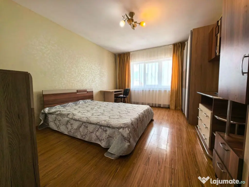 Apartament 1 cameră 38 mp etaj 2, mobilat și utilat