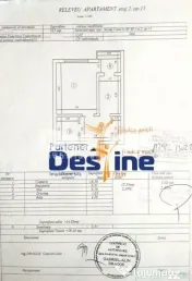 Apartament 1 cameră 38 mp etaj 2, mobilat și utilat