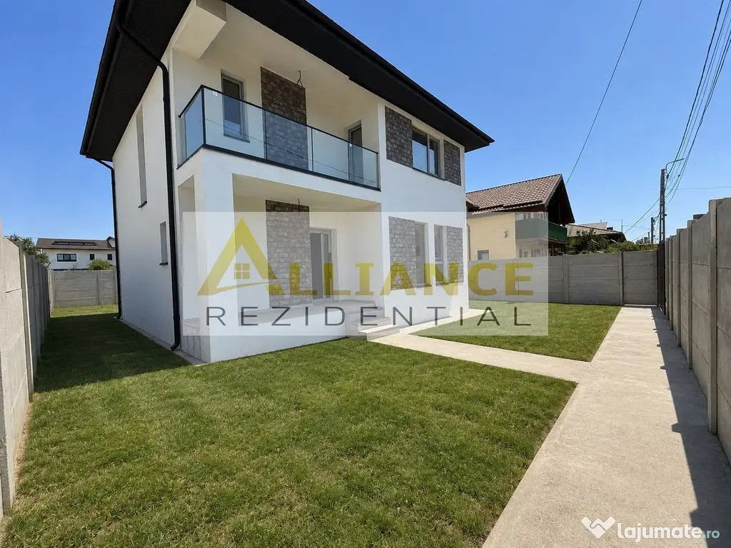 Vila individuala P+1E ~ 5 camere3 bai ~ 350mp teren
