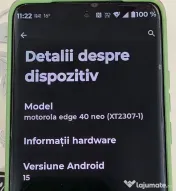 Telefon Motorola Edge 40 NEO 256GB 