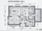 Vilă D+P+1 de 310 mp , teren de 900 mp | Zona Făget | 