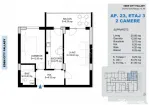 2 Camere decomandate | Încălzire în Pardoseală | Comisio